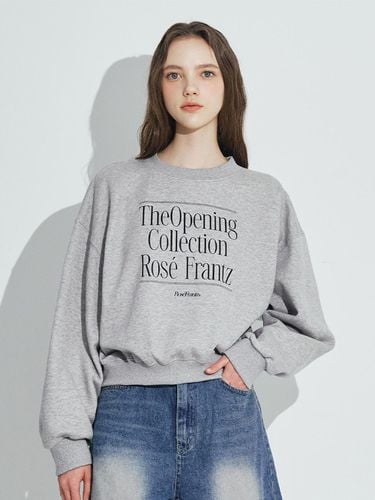 Opening Sweatshirt [Gray] - Rosefrantz - Modalova