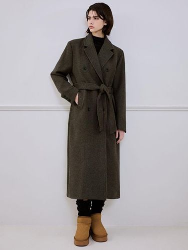 Wool Maxi Coat [Khaki] - Rosefrantz - Modalova