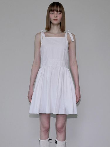 Strap Bustier Mini Dress [White] - Rosefrantz - Modalova