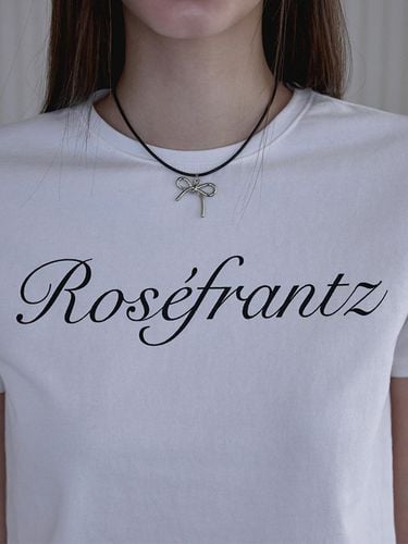 Ribbon Strap Necklace - Rosefrantz - Modalova