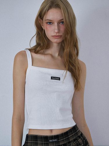 Basic Label Sleeveless [White] - Rosefrantz - Modalova