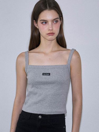 Basic Label Sleeveless [Gray] - Rosefrantz - Modalova