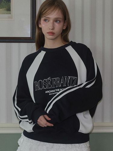 Team Rose Uniform Sweatshirt [Navy] - Rosefrantz - Modalova