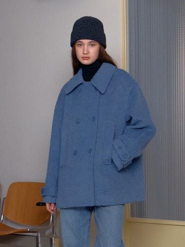 Winona double coat - winter blue - BRENDABRENDEN SEOUL - Modalova