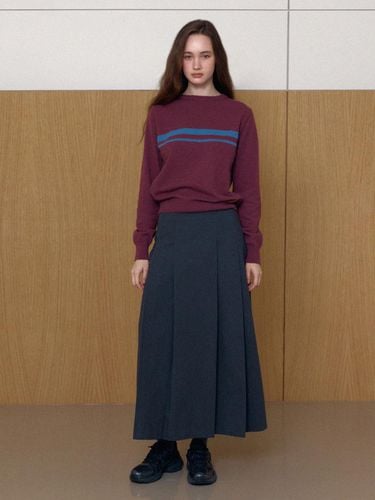 Gump line knit - purple - BRENDABRENDEN SEOUL - Modalova