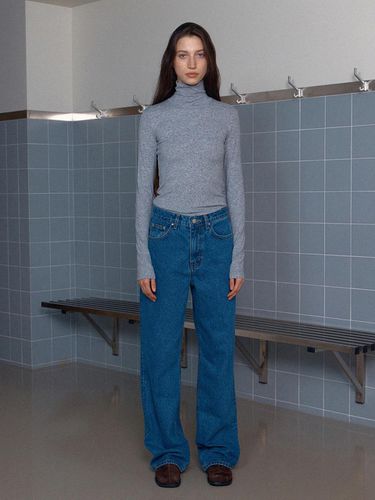 Useful turtleneck tee - grey - BRENDABRENDEN SEOUL - Modalova