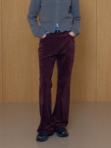 S bootscut pants - burgundy - BRENDABRENDEN SEOUL - Modalova