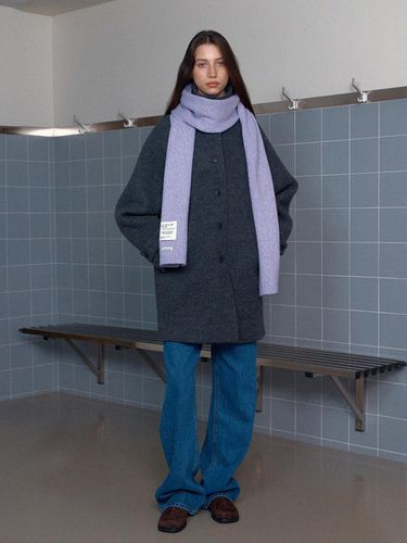 Brenda wool scarf - lavender - BRENDABRENDEN SEOUL - Modalova