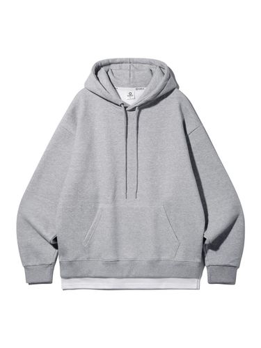 Alvin Clo Layered Oversized Fit Hoodie AVH885(3 COLOR) - alvinclo - Modalova