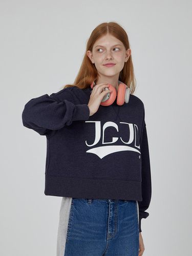 Logo embroidered cropped sweatshirt JXTS721A - Jucy Judy - Modalova