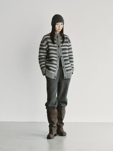 CHUNKY KNIT JUMPER_GREY - REPLAIN - Modalova