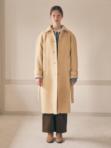 ALPACA WOOL SINGLE COAT Yellow - ROLAROLA - Modalova