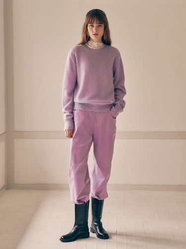 BASIC CORDUROY PANTS LAVENDER - ROLAROLA - Modalova