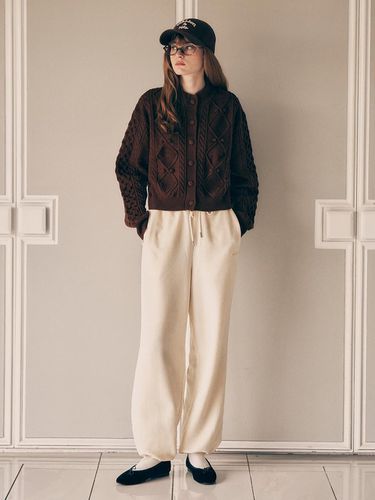 VELVET LACE TRACK PANTS - ROLAROLA - Modalova