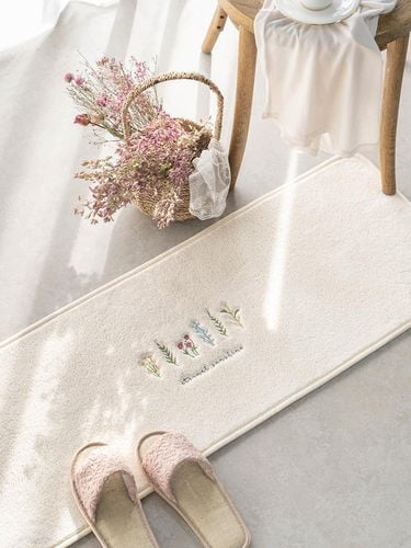 French flower embroidery kitchen mat - DECOVIEW - Modalova