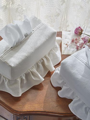 Frill-washed tissue cover - DECOVIEW - Modalova