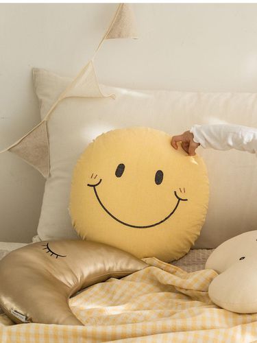 Big smile Circular cushion - DECOVIEW - Modalova