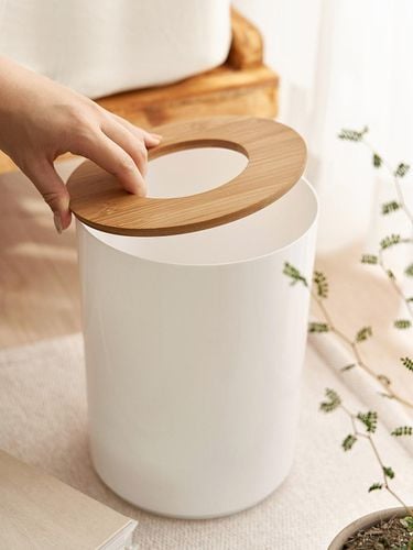 White wood Waste Basket - DECOVIEW - Modalova