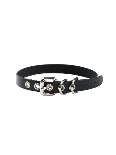 Buckle leather choker - CLUT STUDIO - Modalova