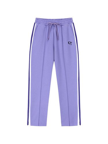 CT logo track pants - VIOLET - CLUT STUDIO - Modalova