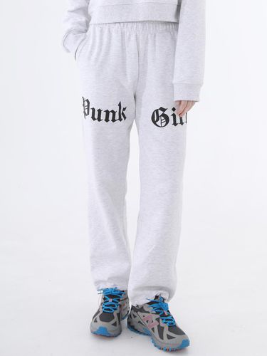 Punk girl jogger pants - LIGHT GREY - CLUT STUDIO - Modalova