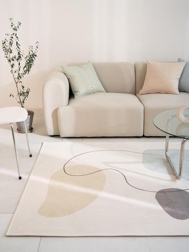 Line easy care water repellent Rug - DECOVIEW - Modalova