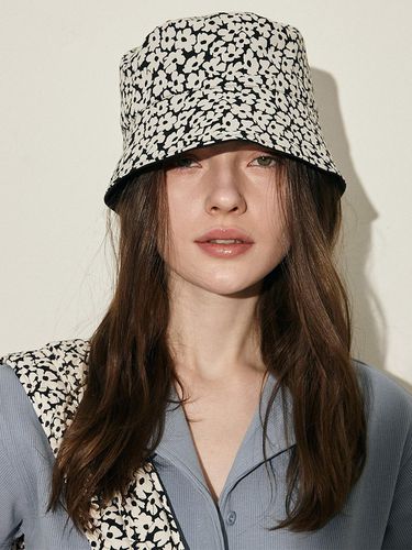 Flower Reversible Bucket Hat_2color - Be dullst - Modalova