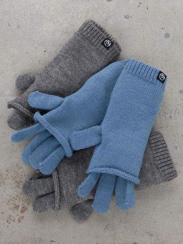 Two-Way Knit Gloves + Warmer 2 Color OU1512 - ouie - Modalova