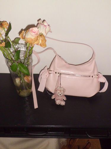 Belted ribbon bag_mute pink - ovuni - Modalova