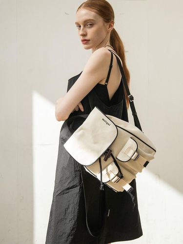 Les Deux Backpack canvas ver - moiqui - Modalova