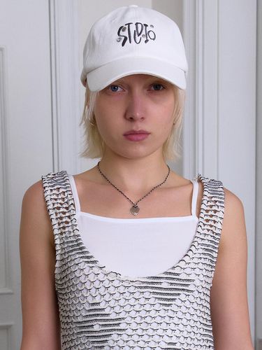 BALL CAP / JEWEL STUD / BATIK White - UNDERCONTROL STUDIO - Modalova