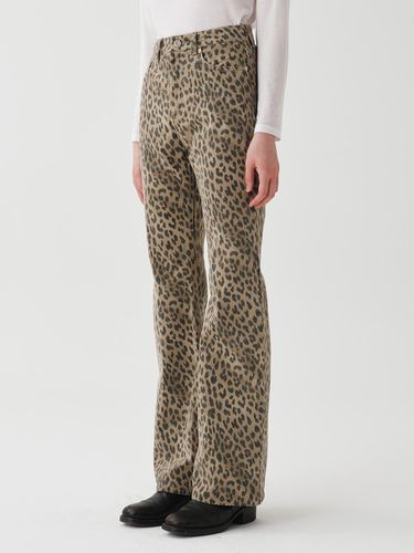 Jeans Trapez fit Leopard_2color - ORE - Modalova