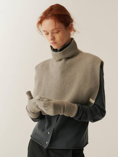 CASHMERE TURTLENECK WARMER_2color [YA404] - YURT - Modalova