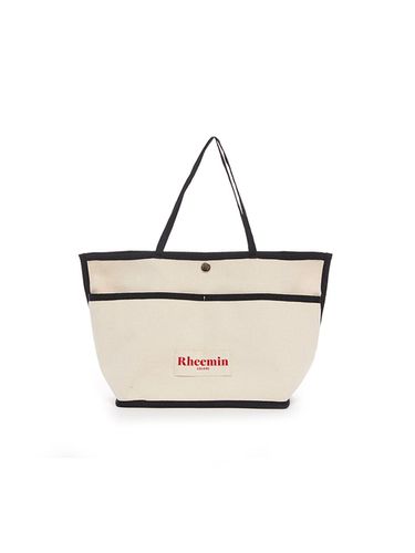 Daily canvas TOTE bag - BLACK - RHEEMIN - Modalova