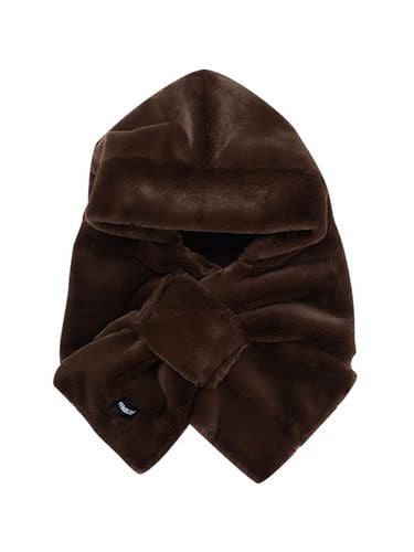 FUR BALACLAVA_BROWN - macni - Modalova