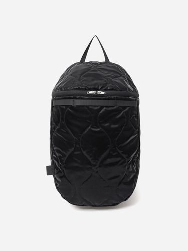 GLOSSY PADDED WAVE BACKPACK [BLACK] - HACIE - Modalova