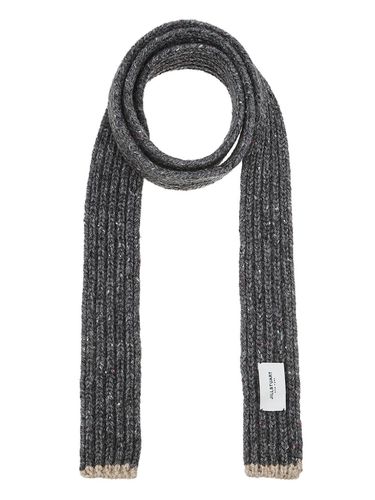 Gray knit slim long muffler - JILLSTUART - Modalova