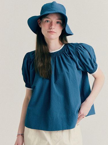 CRISPY BUCKETHAT. - BLUE - Bensimon - Modalova