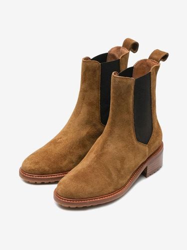 SUEDE CHELSEA BOOTS - BROWN - Bensimon - Modalova