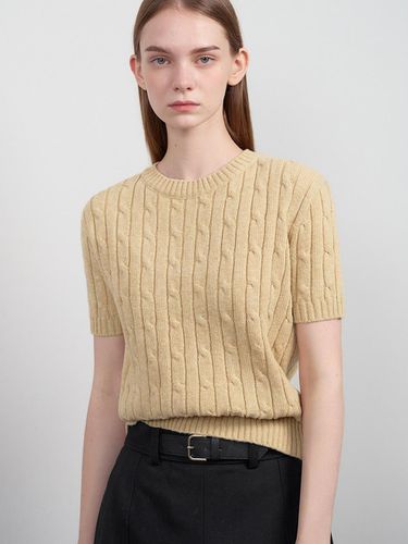 Cashmere Half Sleeve sweater - SISTINA - Modalova