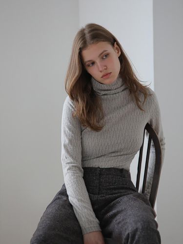 Kai Zienne] Slim Fit Layered Turtleneck T-Shirt_B - CAHIERS - Modalova