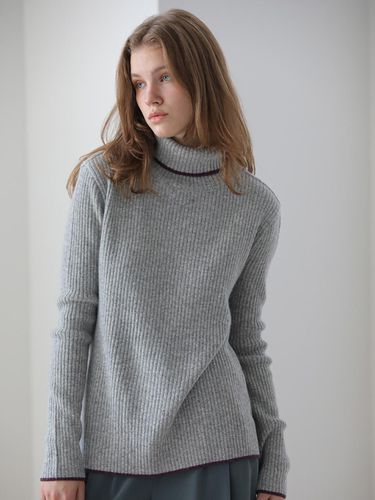 CAHISIENNE] Cashmere Basic Knitwear_Gray - CAHIERS - Modalova