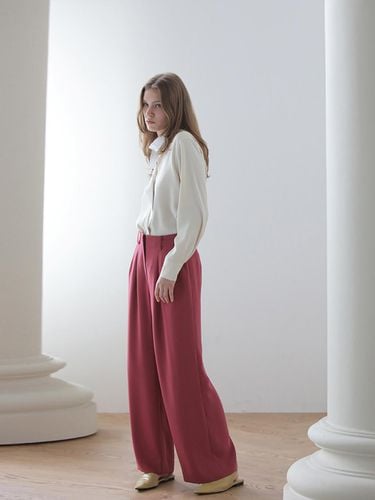 CAHISIENNE] High-waist wide set-up pants - CAHIERS - Modalova