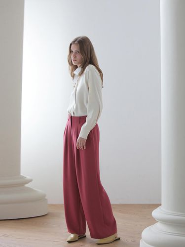 Kai Zienne] High-waist wide set-up pants - CAHIERS - Modalova