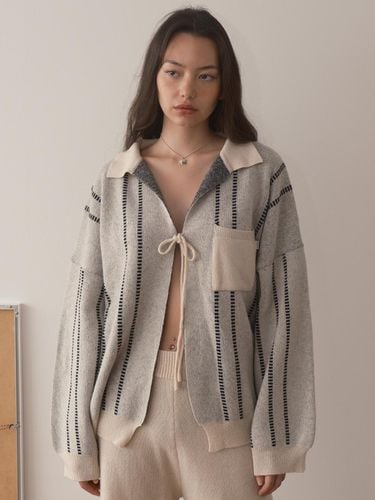 COZY KNIT CARDIGAN () - EcommaE - Modalova