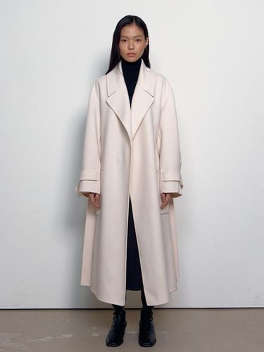 WIDE COLLAR HANDMADE COAT - MIMEME - Modalova