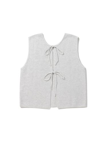 Women's] Two-Way Tie Knitwear Vest_EFWAW2 - EPIGRAM - Modalova