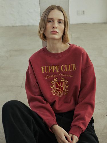 FLAG SWEATSHIRT_RED - YUPPE - Modalova