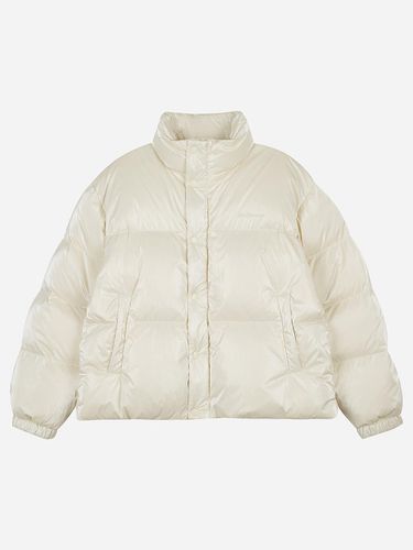 Glossy Down Puffer Padded Jacket Beige BODDU411UCR - bensherman - Modalova