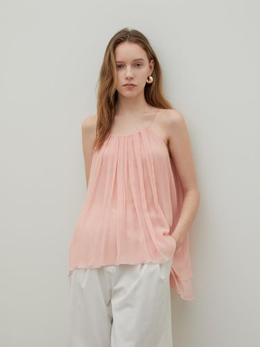 Halter Neck Silk Top Blooming Pink - THE BOONDOCK SAINTS - Modalova